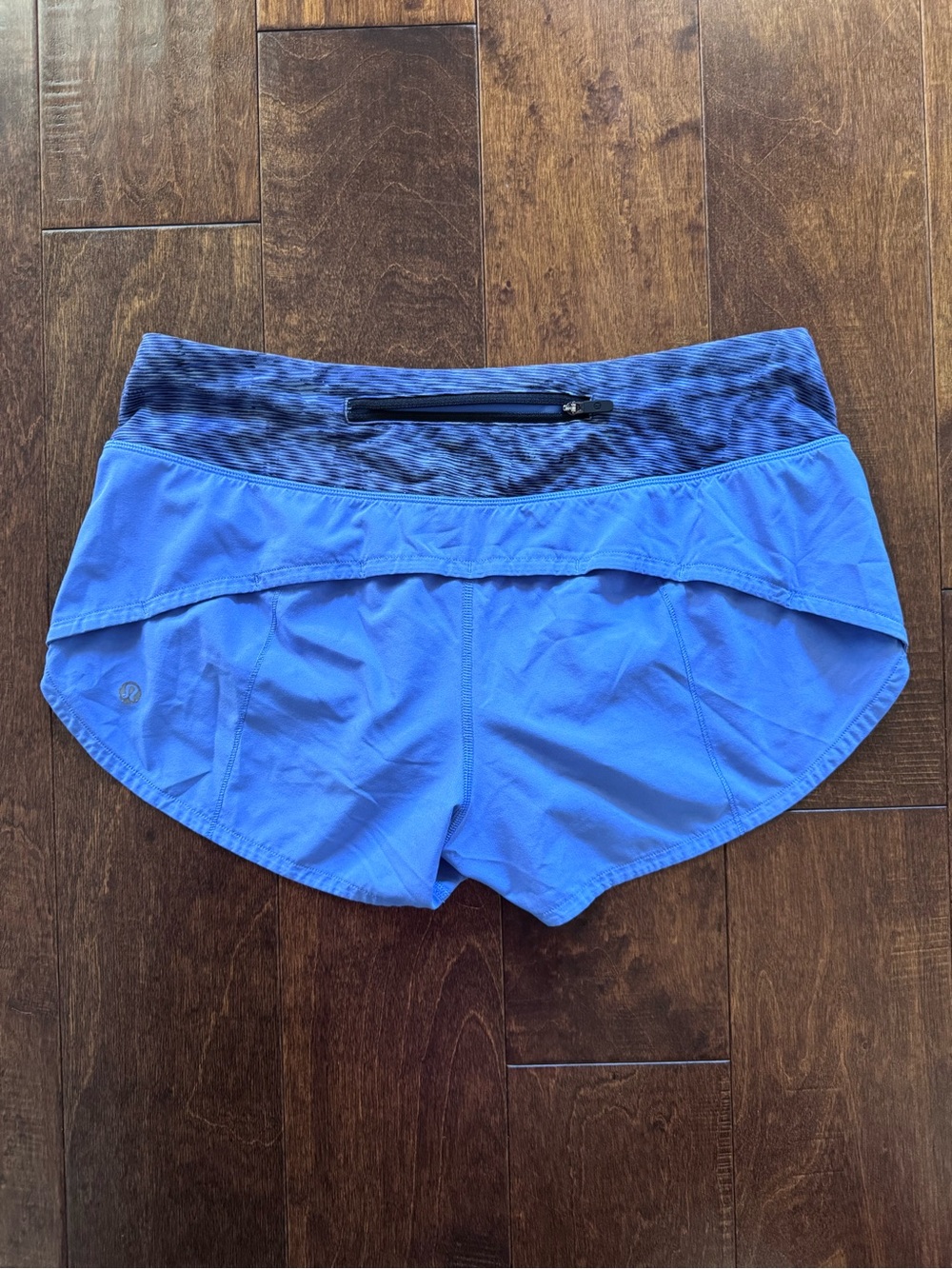 Lululemon Speed Up Short 2.5" Low Rise W7AJBR Blue - Size 6 - Picture 2 of 4